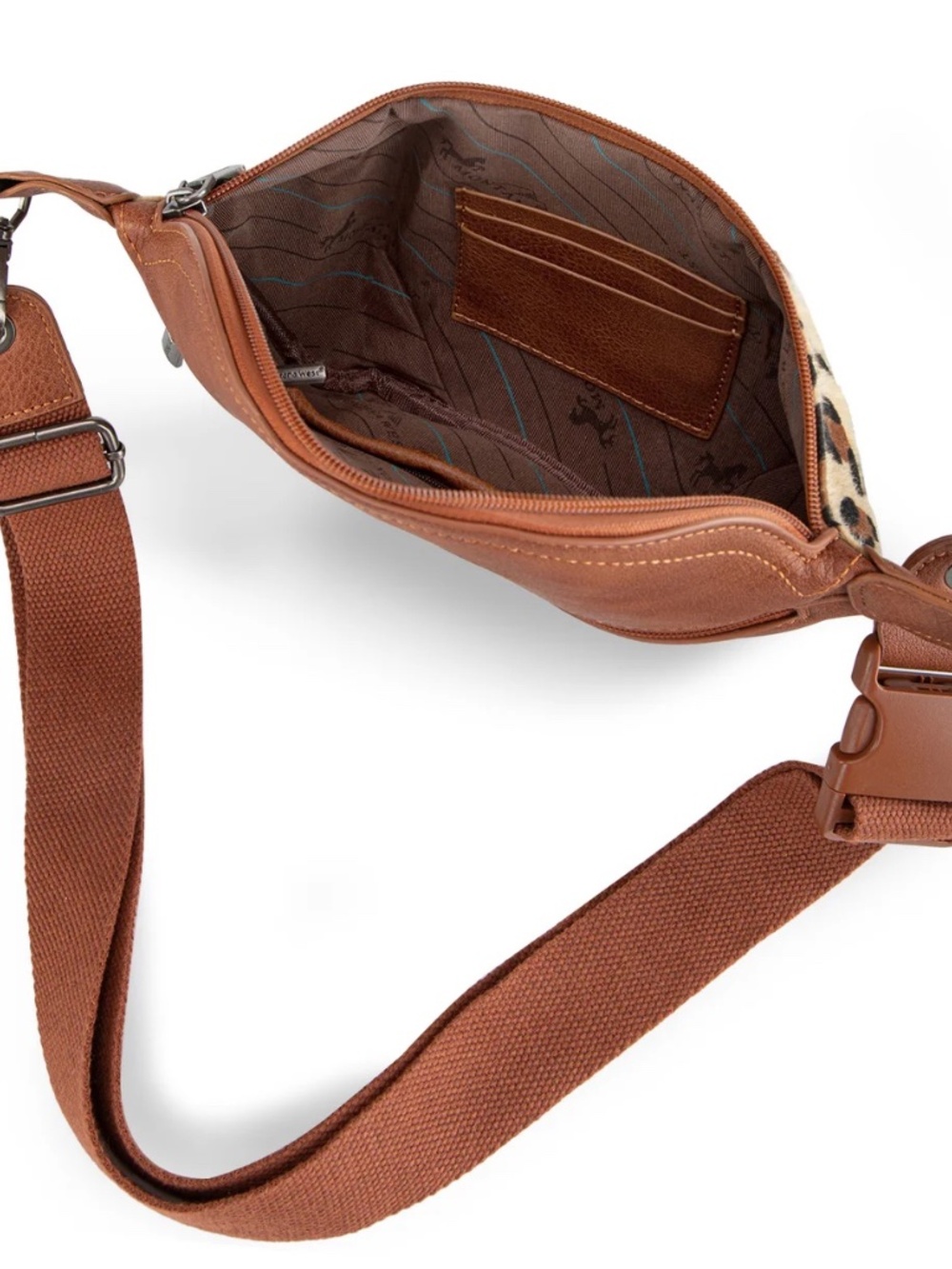 Montana West Tooled Collection Fanny Pack - Leopard - Picture 6 of 6